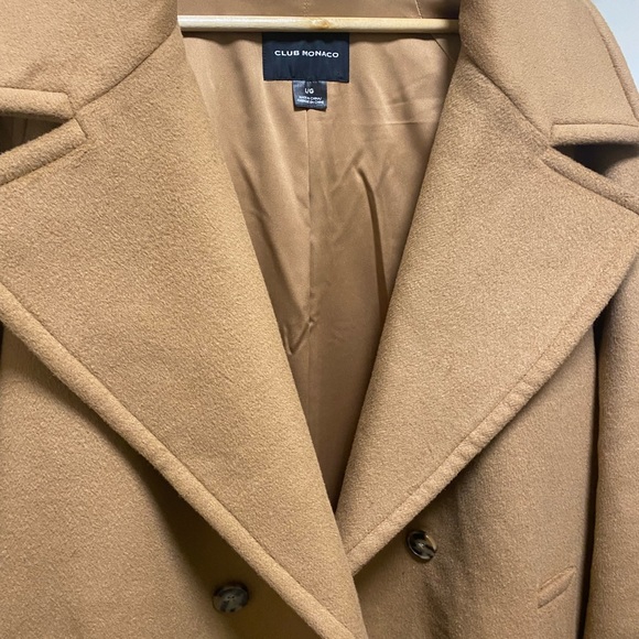 Over size wool coat - Picture 4 of 6